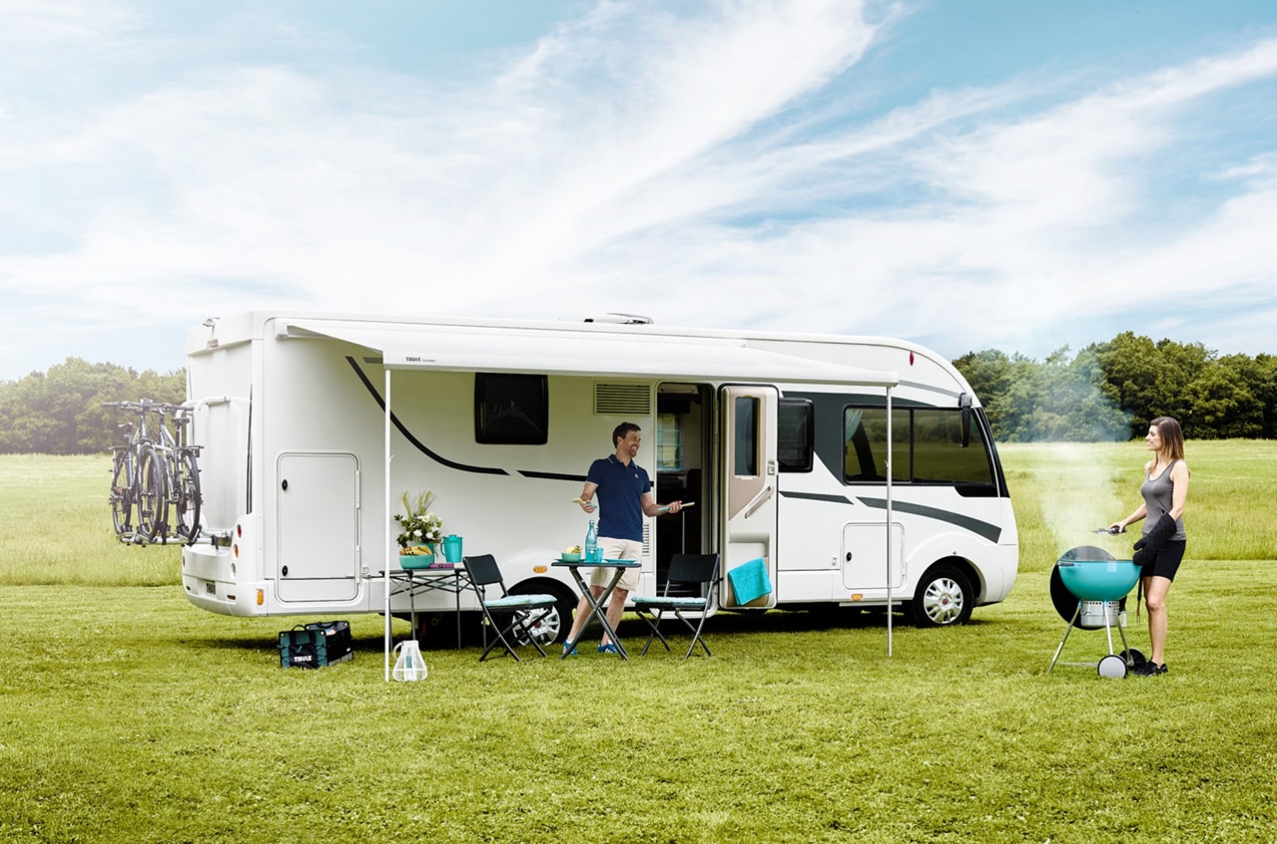 Thule Wand Cassette Luifel 5200 250cm Uitval De Jong Hattem