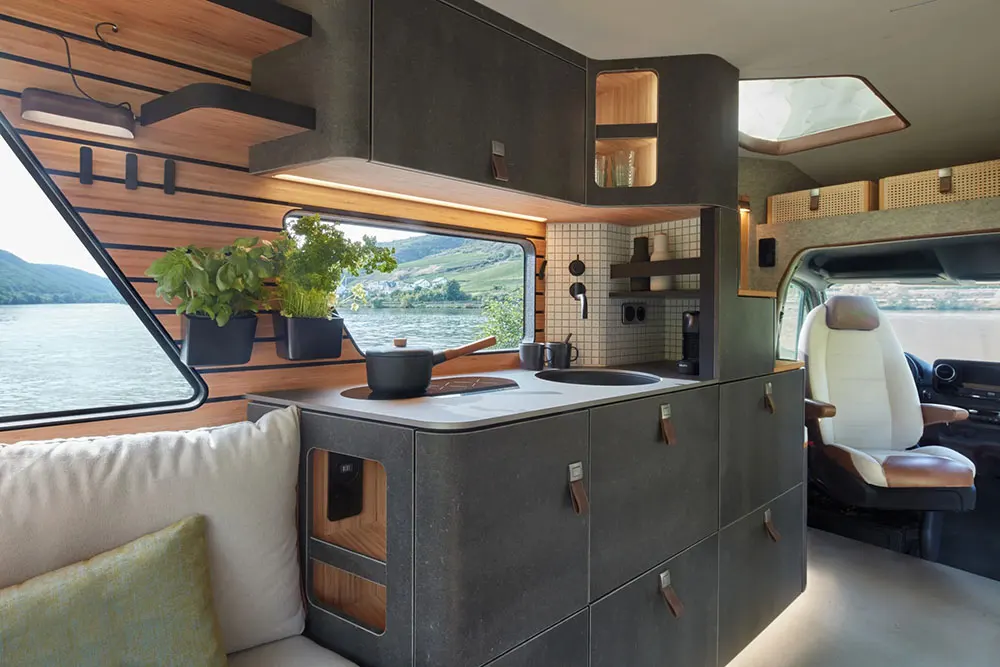 Hymer S Vision Keuken DeJongHattem