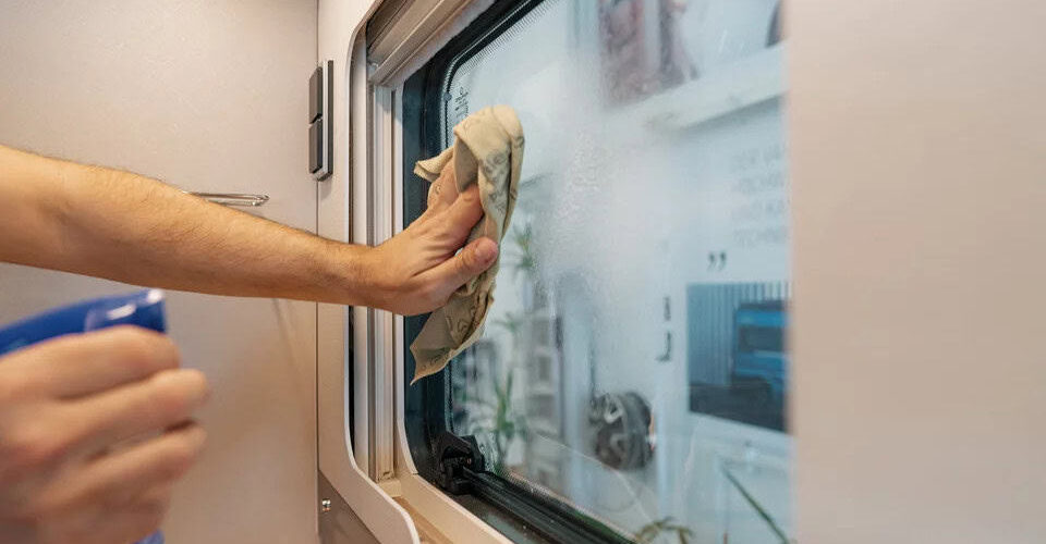 Caravan schoonmaken, camper schoonmaken