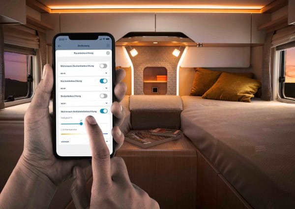 Hymer Verlichting App