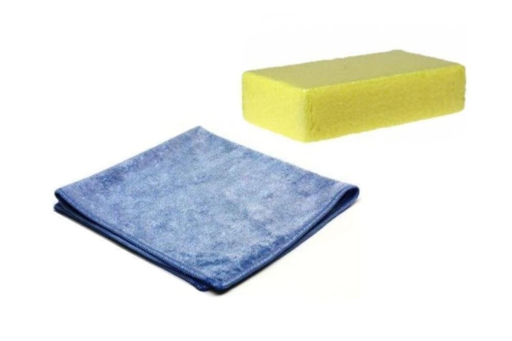 Poetsspons Met Microvezeldoek