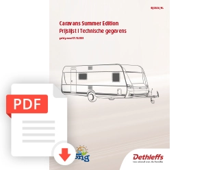 Detleffs Caravans SummerEdition Prijslijst 2026