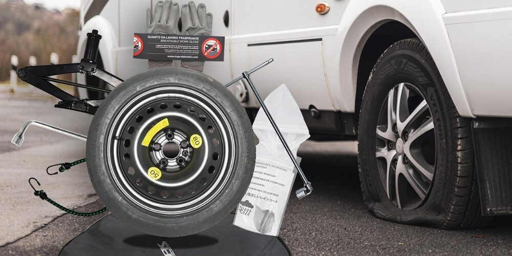 Noodwielset voor campers | Camper noodwielset