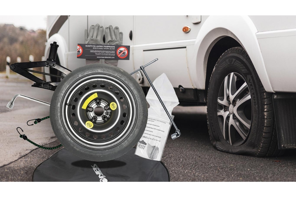 Noodwielset voor campers | Camper noodwielset