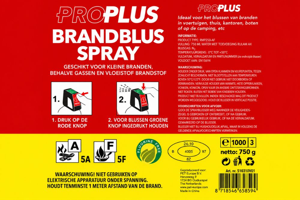 ProPlus Brandblusspray - Afbeelding 3